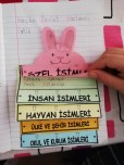 Özel İsimler interaktif defter etkinliği