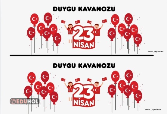 23 NİSAN DUYGU KAVANOZU