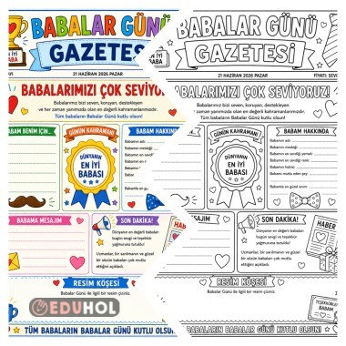 BABALAR GÜNÜ GAZETELERİ