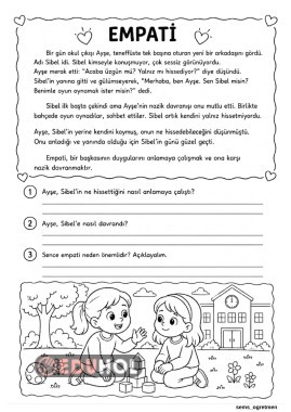 EMPATİ TEMALI METİN