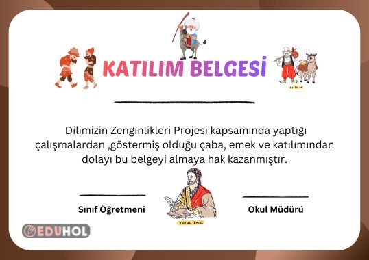 KATILIM BELGESİ