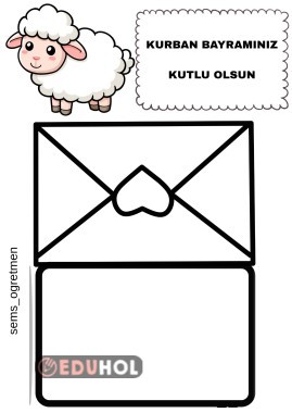 KURBAN BAYRAMI TEBRİK KARTI
