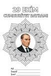 29 EKİM CUMHURİYET BAYRAMI BOYAMA SAYFASI