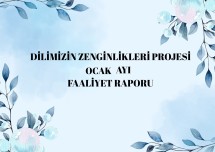 DZ OCAK FAALİYET RAPORU