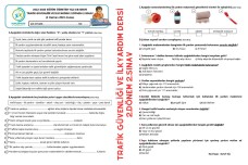 Trafik Güvenliği ve İlkyardım 2.Dönem 2.Sınav