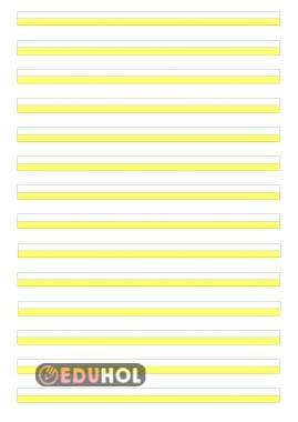 3 ÇİZGİ 2 ARALIK ÇİZGİLİ DEFTER SAYFASI