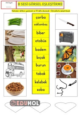 B SESİ GÖRSEL EŞLEŞTİRME-2-