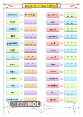 HECELERE AYIRMA ETKİNLİĞİ -2-