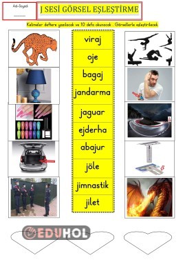 J SESİ GÖRSEL EŞLEŞTİRME-2-