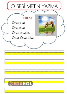 O SESİ METİN YAZMA