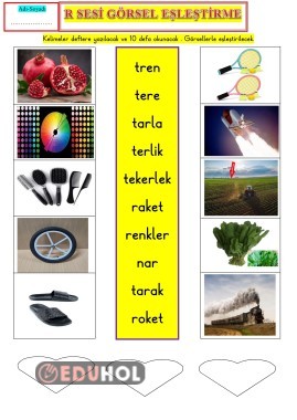 R SESİ GÖRSEL EŞLEŞTİRME-2-