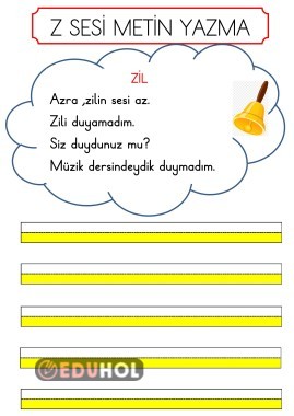 Z SESİ METİN YAZMA