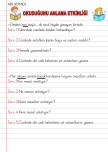 OKUDUĞUNU ANLAMA ETKİNLİKLERİ-3-