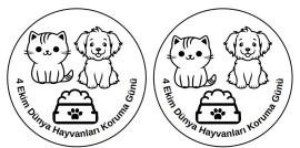 4 Ekim Dünya Hayvanları Koruma Günü Rozet