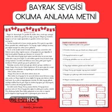 BAYRAK SEVGİSİ OKUMA ANLAMA METNİ