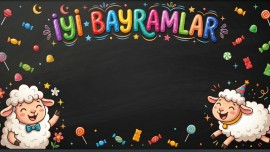İYİ BAYRAMLAR DİJİTAL PANO