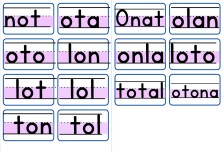 anetil ve O harfi heceleri