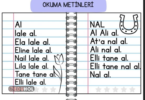 4 sayfa anetil piramit okuma metinleri