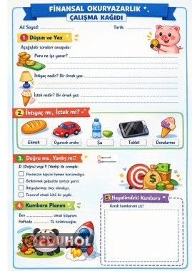 İlkokul finansal okuryazarlık etkinliği