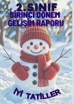 2.Sınıf gelişim raporu kapağı