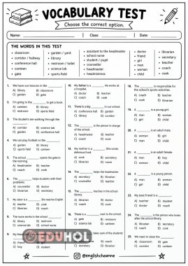 5 ÇYDEM Vocabulary Test 3