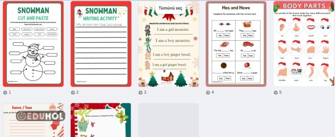 Kids Box 6.ünite worksheets