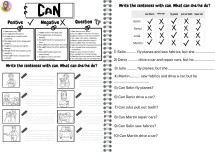 6.6 Can / Ordinal Numbers
