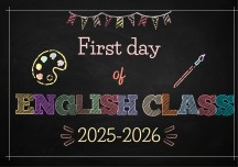 Yabancı Dil Sınıfları İlk Gün Hatıra Resmi