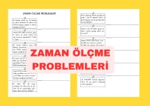 ZAMAN ÖLÇME PROBLEMLERİ