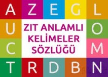 Zıt Anlamlı Kelimeler Tablosu