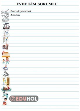 EVDEKİ SORUMLULUKLARIMIZ