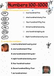 Numbers 100 -1000