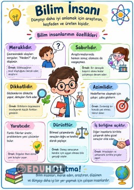 Bilim insanının özellikleri