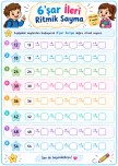 6 şar ritmik sayma
