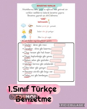 Benzetme Konu Anlatımı