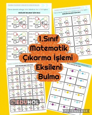 Matematik Çıkarma İşlemi Eksileni Bulma