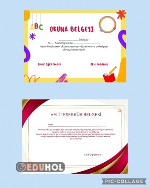 Okuma Bayramı Belgeler
