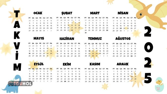 2026 takvim