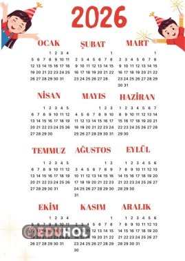 2026 takvimi
