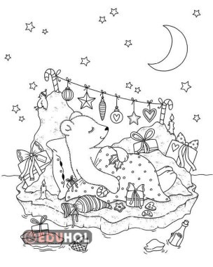 Kış uykusuna yatmış ayı