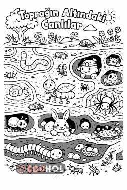 TOPRAK ALTINDA YAŞAYAN CANLILAR