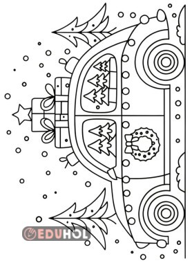 Yeni yıl vos vos boyama