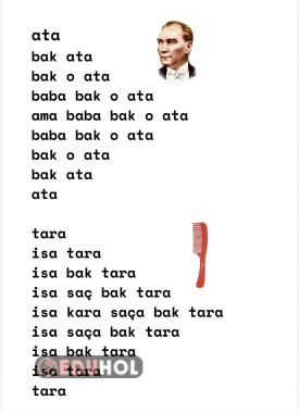 Basara yöntemi okuma metni