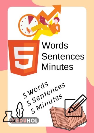 5Words- 5 Sentences-5 Minutes