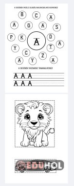 A SESİ TANIMA VE BOYAMA ETKİNLİĞİ