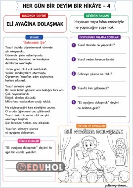 BİR DEYİM BİR HİKAYE