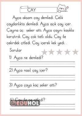 Ç SESİ OKUMA ANLAMA