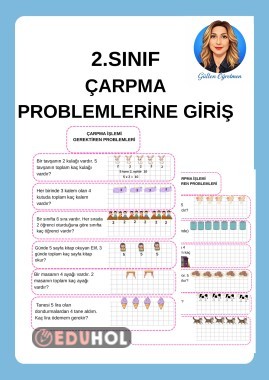 ÇARPMA İŞLEMİ GEREKTİREN PROBLEMLER