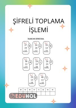 ELDELİ TOPLAMA İŞLEMİ