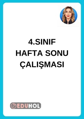 HAFTA SONU TEKRAR ETKİNLİĞİ
